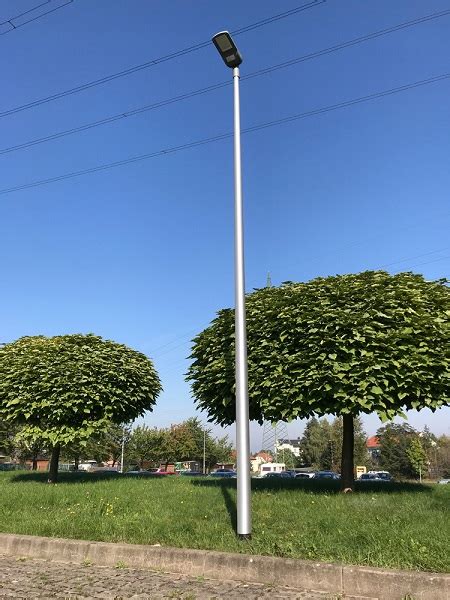 5m Laternenmast Lichtmast konisch 60 mm.